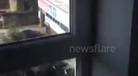 Whistling window sounds like Star Wars 'Wookiee'