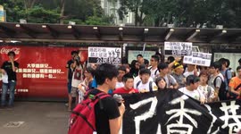 Hong Kong Students Protest for Democracy