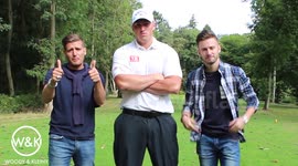Golf vs Football Ryder Cup challenge