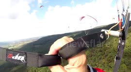 Paragliders collide in mid-air over Hungary