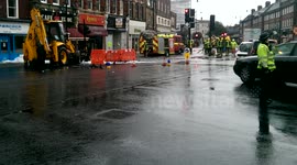 Burst water main