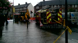 Burst Water Main Twickenham.3