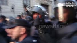 Anti-monarchy protests turn violent in Madrid