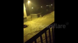 Flash floods in Montpellier, France