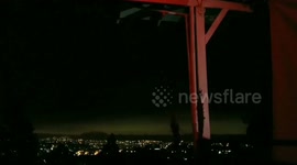 Electric storm over caracas