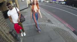 Britain's Next Top Model Star Victoria Clay Stuns People With Eye Popping Dress