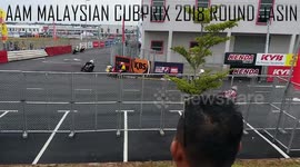Motorcycle Racing Crash