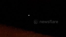 International Space Station (ISS) Fly Past