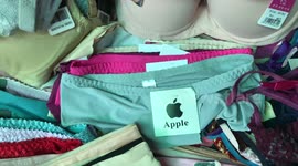 ‘Apple' underwear seen on sale at a stall in Cambodia