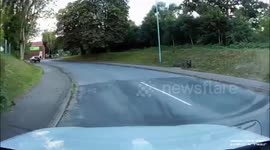 Impatient driving!