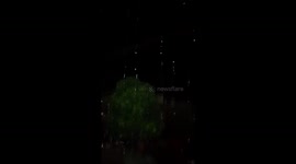electrical storm in Rosales Philippines