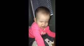 8 month old baby and mom fighting over daddy