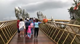 This incredible bridge in Vietnam will make you feel like you're in a film