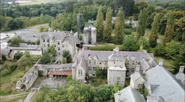 abandoned denbigh insane asylum drone footage