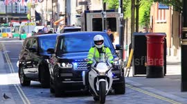 President Erdoğan in London under tight security