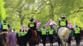 'Day For Freedom' protest sparks large police presence