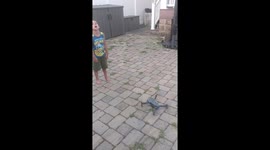 Dad uses drone to pull out son’s loose tooth