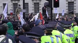 London Protest - Pegida/Antifacist April 2015