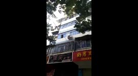 Desperate mum hurls children from burning 4th-floor apartment before succumbing to fumes