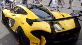 Gumball Rally 3000 in covent garden london Mclaren p1 the only car of this kind in the world by jim connor