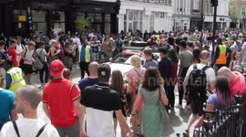 Gumball Rally 3000 in covent garden More super cars than you can shake a stick at by jim connor