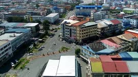 Aerial view of cityscape