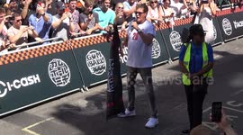 David Hasselhoff begins Gumball Rally 3000