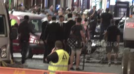 Filming Of The New Men In Black Movie In London