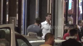 Chris Hemsworth dons Men in Black suit on set of shooting in London