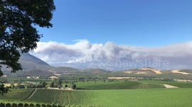 Time lapse shows massive smoke clouds from 230,000-acre Mendocino Complex Fire