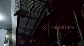 Scary moment earthquake rattles home in Bali