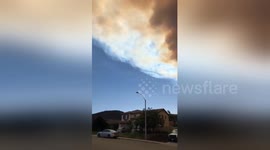 Orange County residents evacuated as fast-moving Holy Fire spreads