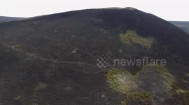 Drone footage shows vast damage caused by Saddleworth Moor fire