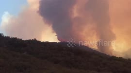 Holy Fire scorches 4,000 acres in Orange County