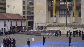 Possession of the new president of Colombia