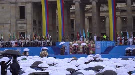 Possession of the new president of Colombia