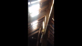 House damaged in Bali earthquake