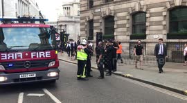 Bank station evacuation