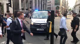 Bank station evacuation