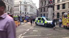 Bank Station evacuation