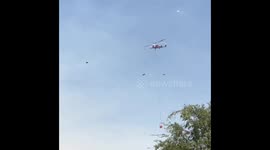 Helicopter water pick up #HolyFire https://t.co/hBp3KXYTCJ