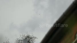 Strange 'spinning' object hovers over sky in Grimsby. But is it a UFO? Or just a balloon?