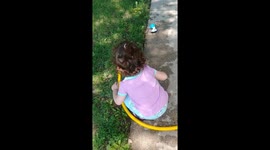 Baby Aliyah The Gardener