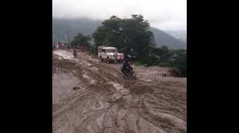 muddy road