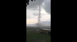 Tornado touches down in New Mexico county