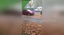 Campsites flooded after heavy storms in south of France