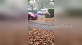 Newsflare Edit - Campsites flooded after heavy storms in south of France