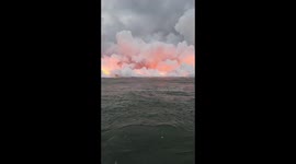 Lava Boat Tour Kapoho Bay, Hawaii  2018
