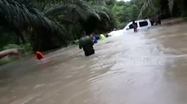 Hero Thai cave rescuer has to be saved after getting stranded in flood waters