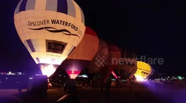 Thursday's Night Glow at Bristol International Balloon Fiesta